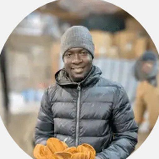 Portrait of Alex*, Gambia — olive wood artisan on Lesvos