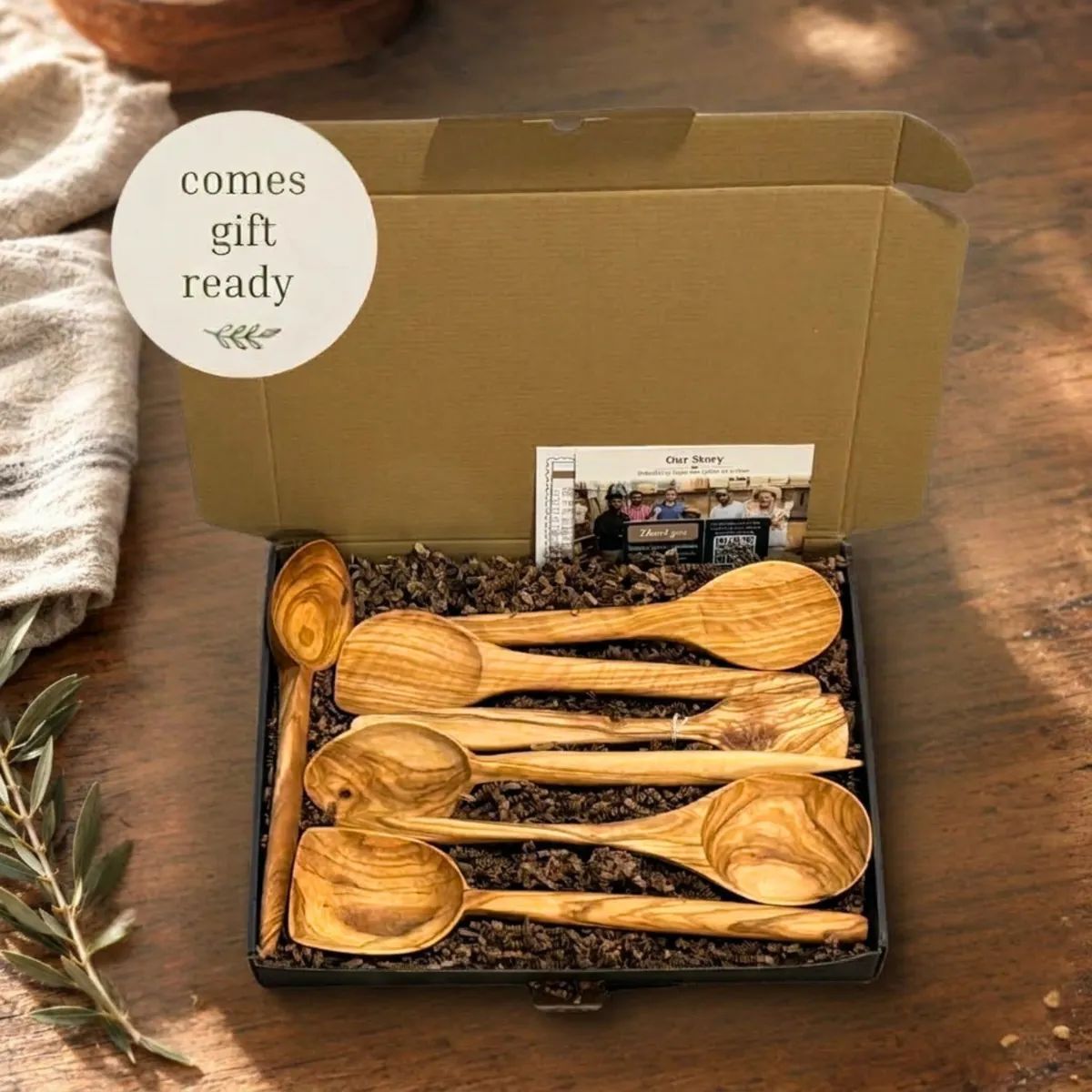 Holiday Utensil Bundle gift-ready in presentation box