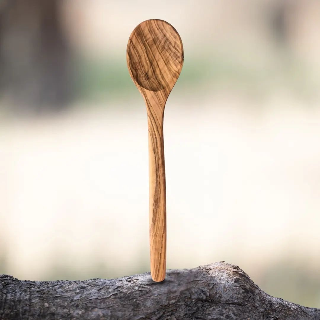 Olive Wood Simple Spoon