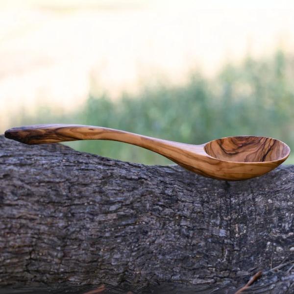 Olive Wood Soup Ladle