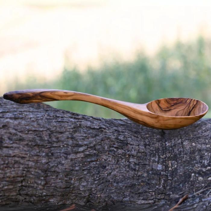 Olive Wood Soup Ladle