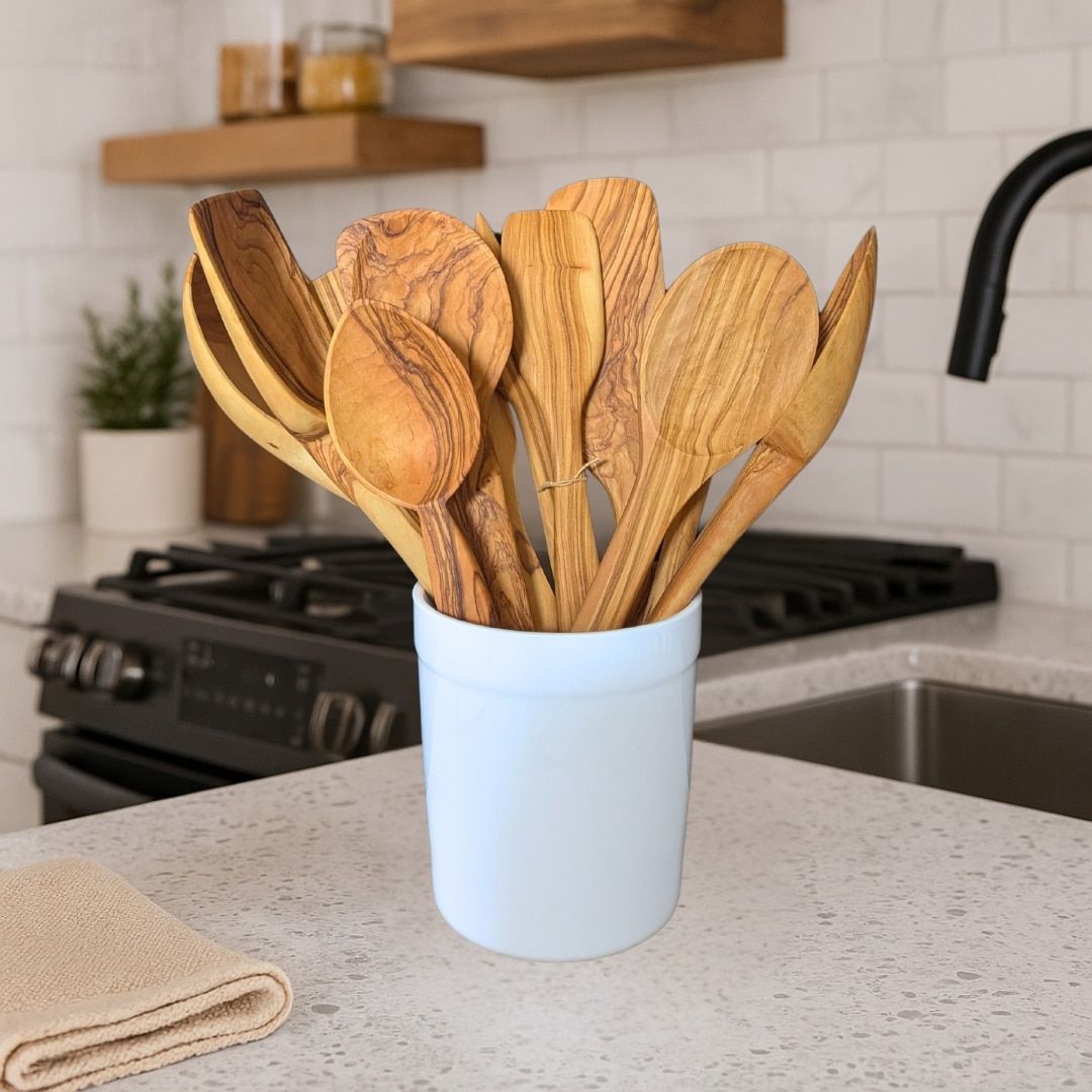 Kitchen Utensil Holder and Organizer — view 3